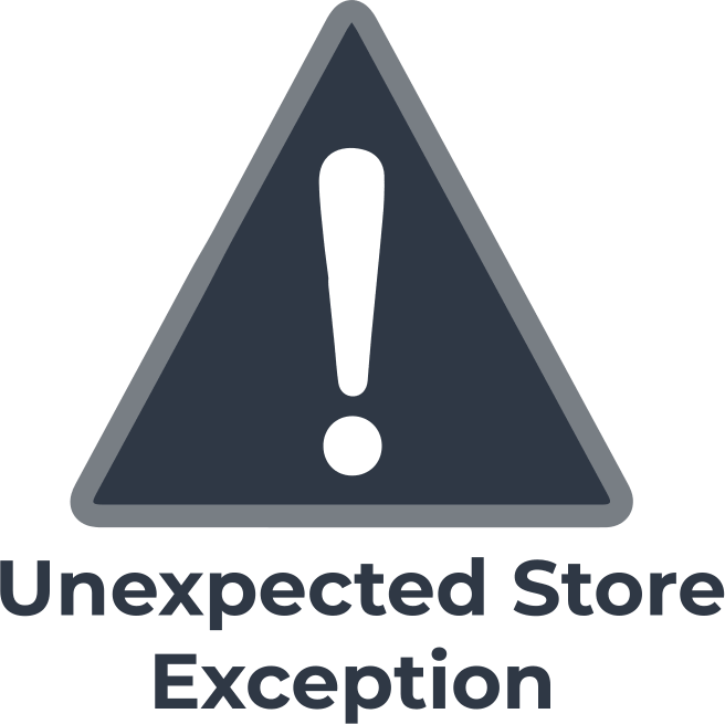 Unexpected Store Exception issue