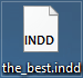 Example of INDD file